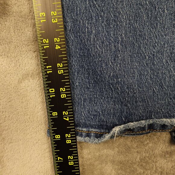 Levi's jeans 70's high flare women's 31 stonewash blue big E red tab premium - Picture 5 of 15